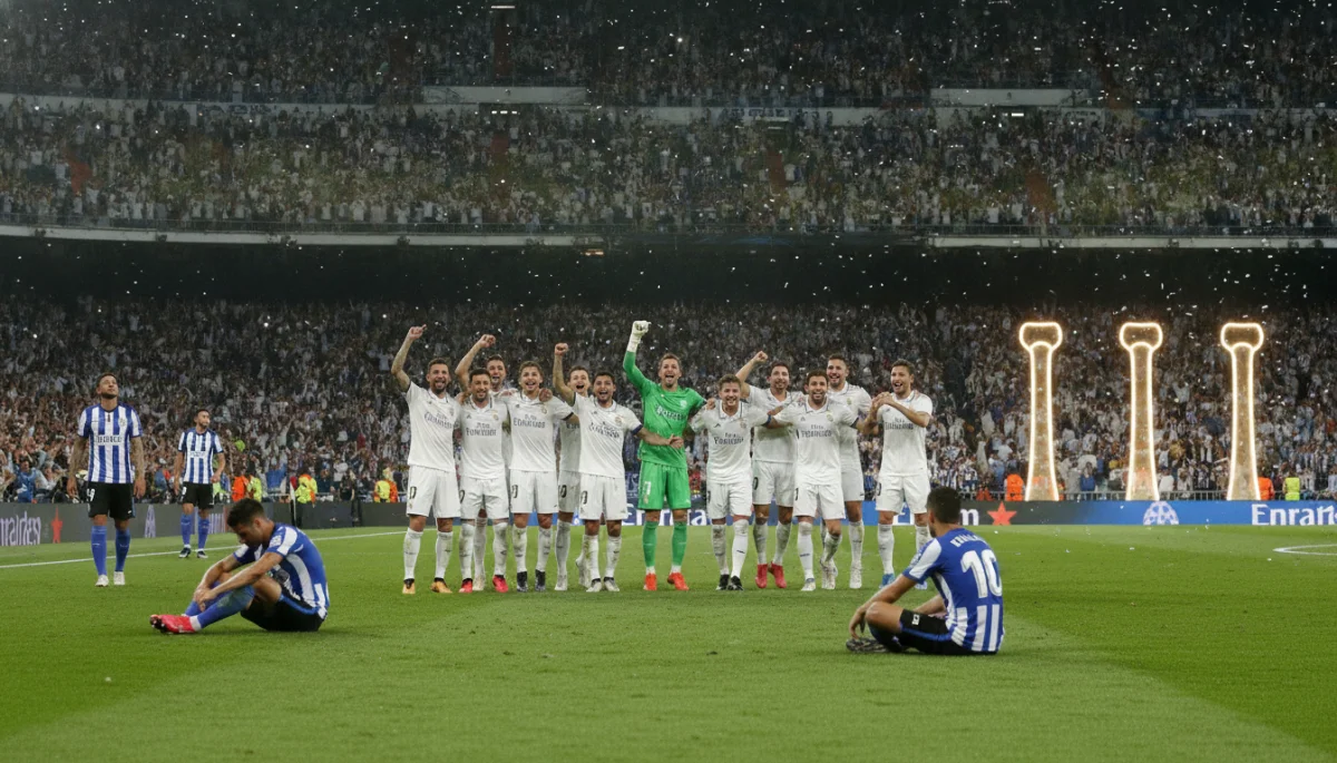 Real Madrid’s 4-0 Statement Win Over Malaga